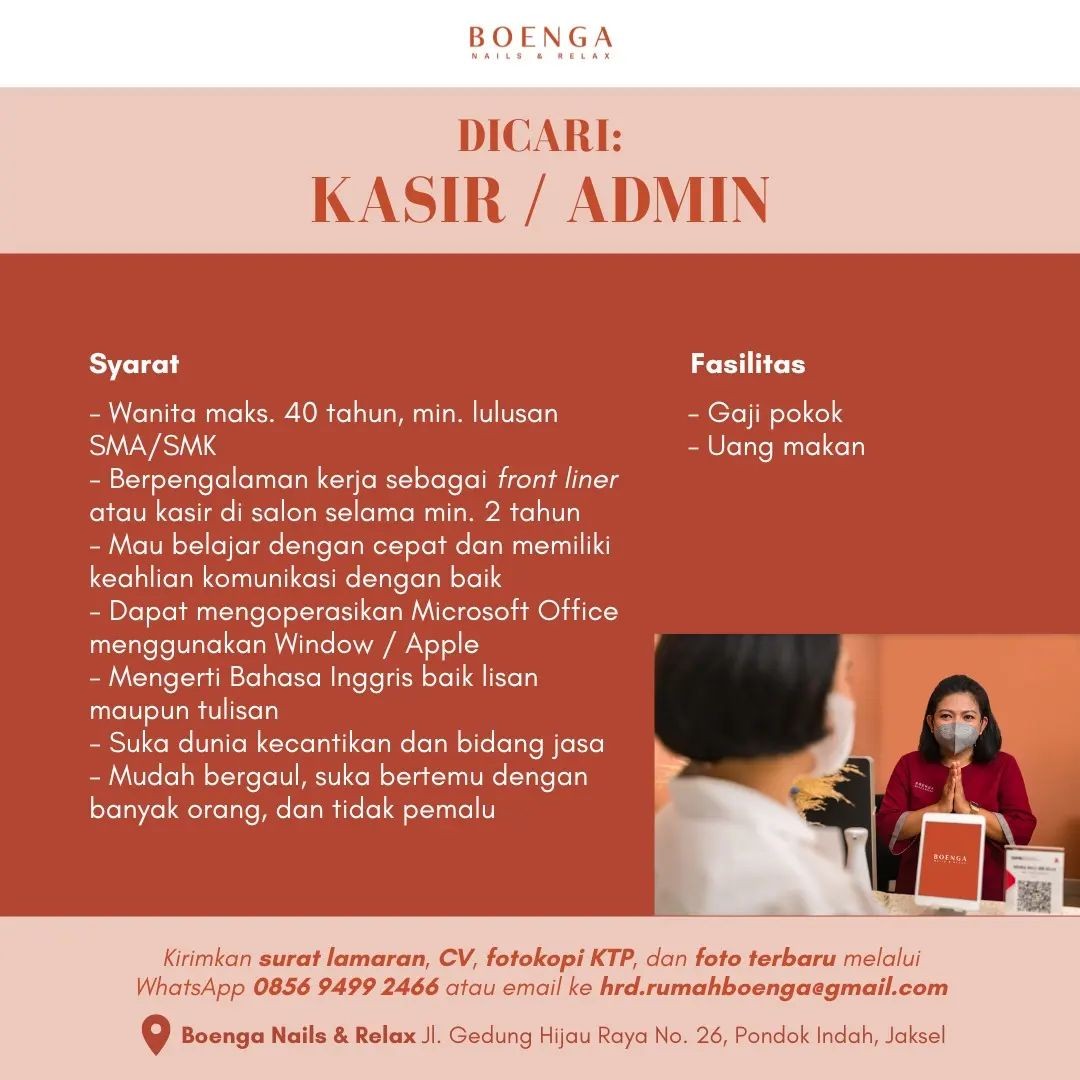 KASIR / ADMIN